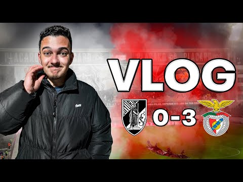 Fui ao Vitória vs Benfica – AMBIENTE INSANO NO D. AFONSO HENRIQUES! 🧨🔥