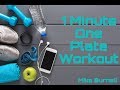 1 Minute Workout | Beginners One Plate Workout | Mike Burnell
