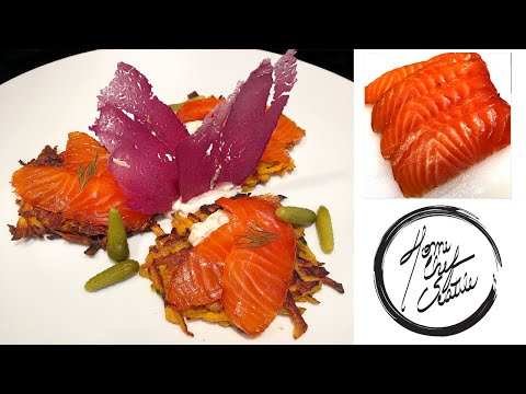 Super Easy Gravlax Cured Salmon