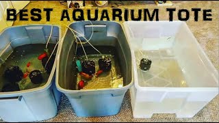 BEST CHEAP STORAGE BIN FOR FISHKEEPING!