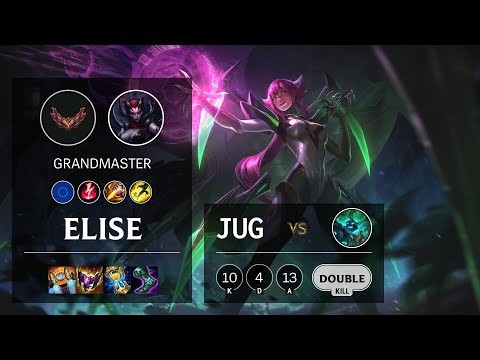 Elise Jungle vs Hecarim - EUW Grandmaster Patch 12.1