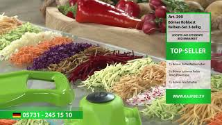 Gemüsehobel von Börner im Set | Kaufbei TV