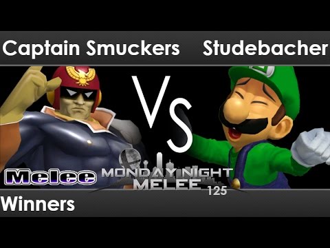 MNM 125 - Captain Smuckers (C Falcon) vs TLOC | Studebacher Hoch (Luigi) Winners - Melee