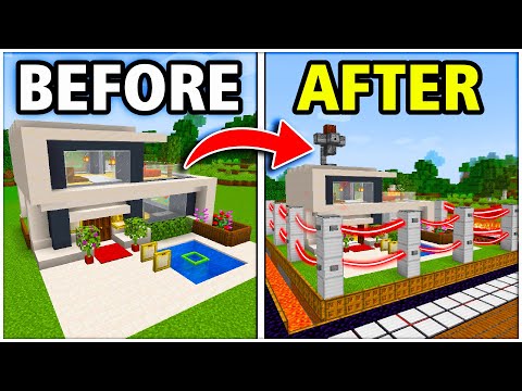 How to make the SAFEST House in Minecraft! [Tutorial]