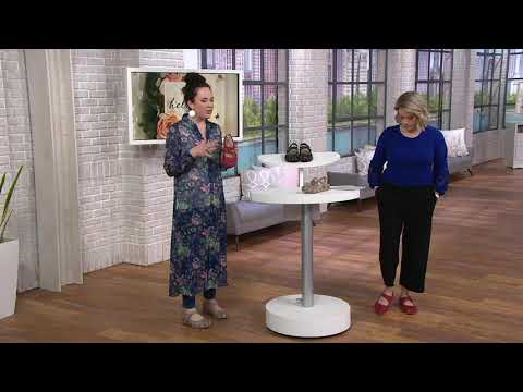 Earth Origins Leather Mary Janes with Backstrap - Bosk Benji on QVC