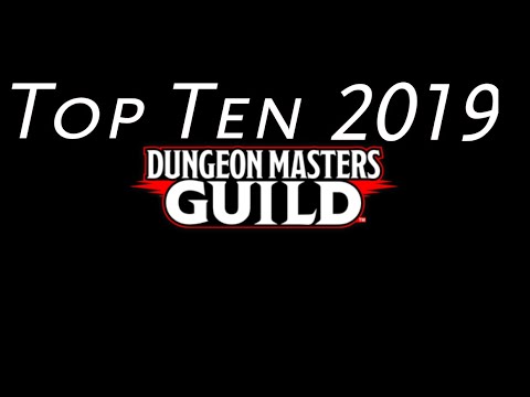 Top Ten DMs Guild Products I Reviewed in 2019