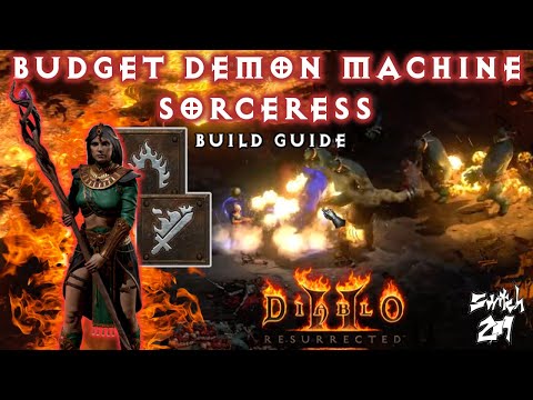Budget Demon Machine Sorceress Build Guide: Much Cheaper, But Still Deadly! - DIablo 2 Resurrected