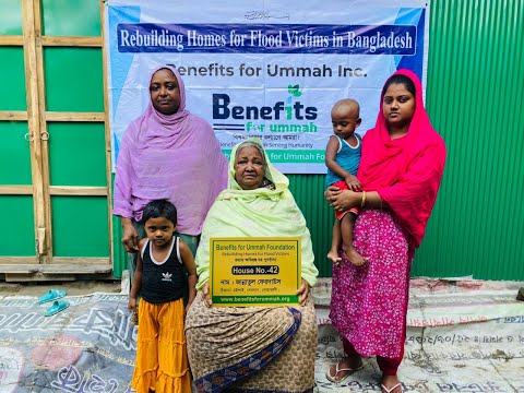 Rebuilding Home for Flood Victims