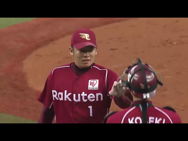 9回裏 イーグルス・松井裕がバファローズ 糸井・ペーニャ・T-岡田を3者連続三振!! 2014/7/15 Bs-E