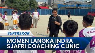 Eks Pelatih Timnas Indonesia Indra Sjafri Turun Langsung Latih Anak Kalibaru, Antusiasme Membludak
