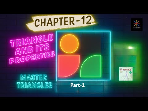 Frank ICSE Mathematics |Chapter 12 | Triangle  And Its Properties | Class 7 | Exercise 12.1 | P-1
