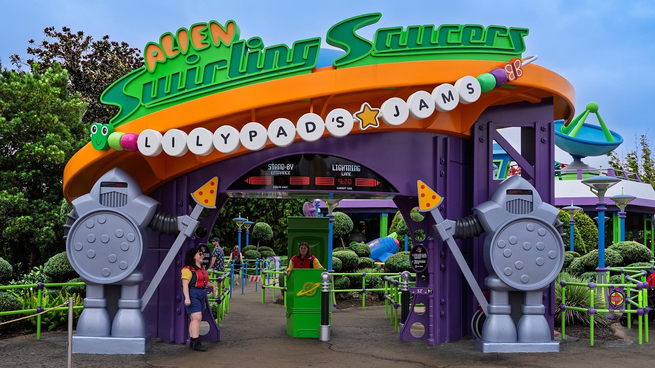Alien Swirling Saucers: Lilypad's Jams