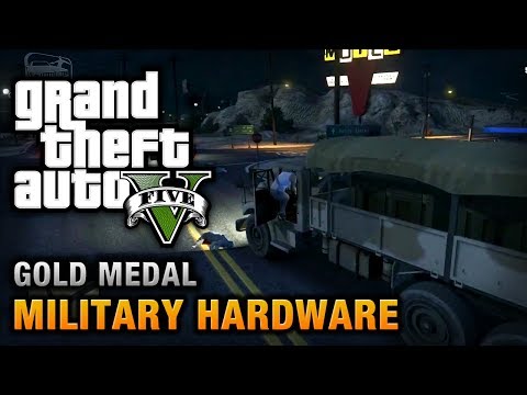 GTA 5 - Mission #51 - Military Hardware [100% Gold Medal Walkthrough]