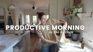 Baking Homemade Bread for the Week & BEST Slow Cooker Dinner