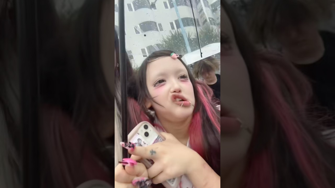 大雨の歌舞伎町を歩く251 #地雷系 #いいね #歌舞伎町