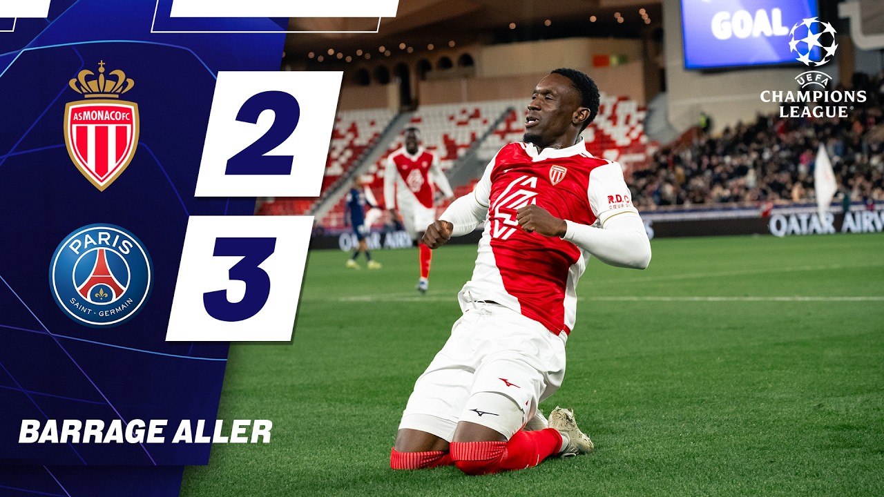 AS Monaco FC 2 - 3 Paris Saint-Germain FC highlights