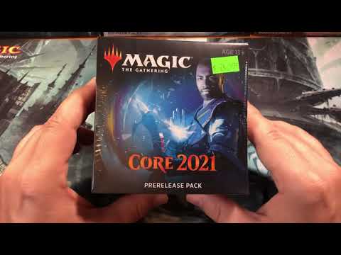 Core 2021 M21 Prerelease Pack Full Opening! Magic the Gathering MTG Best Core Set Ever?