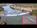 MONSTER CROC Towers Over BULL SHARK Ivanhoe Crossing Kununurra The Kimberley WA