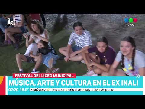 Festival del Liceo Municipal de Santo Tomé con música, arte y cultura