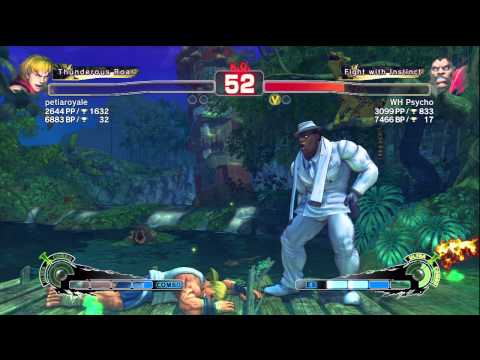 SSF4 AE petiaroyale (Ken) VS. WH Psycho (Balrog) Rank