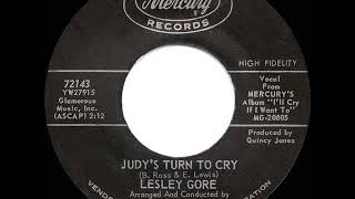 1963 HITS ARCHIVE: Judy’s Turn To Cry - Lesley Gore