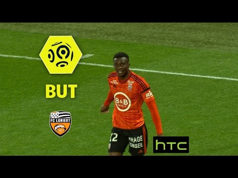 But Benjamin MOUKANDJO (78') / FC Lorient - FC Metz (5-1) -  / 2016-17