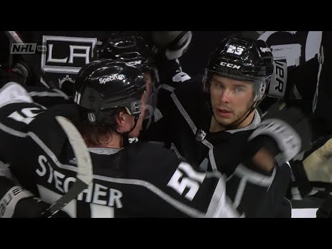 Carl Grundstrom with a goal vs. Edmonton Oilers