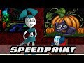 XJ9 Jenny Vs Robotboy Speedpainting 2