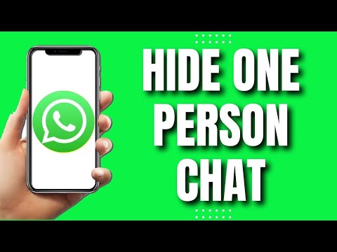 How To Hide One Person Chat in WhatsApp (2023)