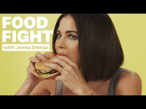 Jenna Dewan Reviews Vegan Fast Food | Food Fight | Women's Health