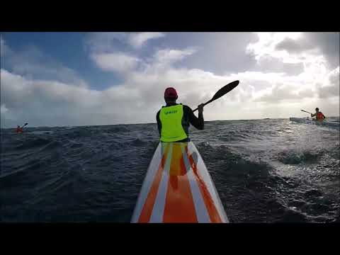 West Oz Winter Downwind Surfski Paddle 04/08/18