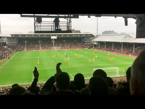 Nuno Santo's barmy army non stop at Fulham (26/12/18)