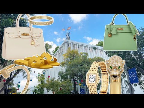 MIAMI! VLOG completo de CARTIER & HERMES LUXURY SHOPPING (tour completo pela loja)