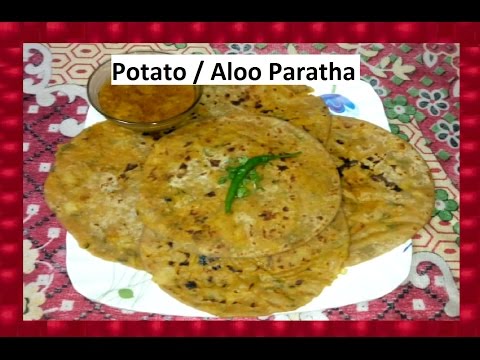 Potato / Aloo Paratha | Indian Snacks Breakfast Recipe | Marathi Recipe | Shubhangi Keer Video