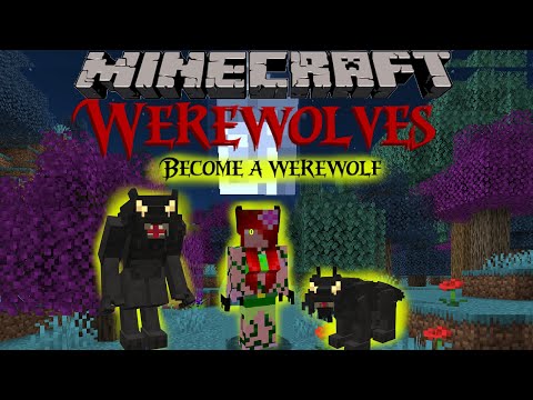 Werewolves Showcase. Minecraft. Become a Beast!