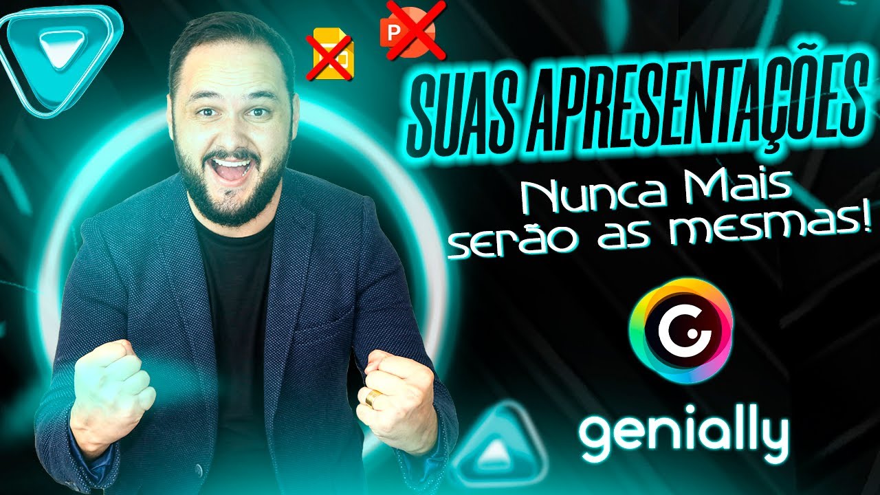 Como fazer Apresentação slide  profissional usando a Genially