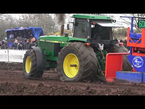Trecker Treck 2021 Wedelspang Teil 2 Punsch Pulling John Deere  Fendt Deutz MB Trac Diesel im Blut Y