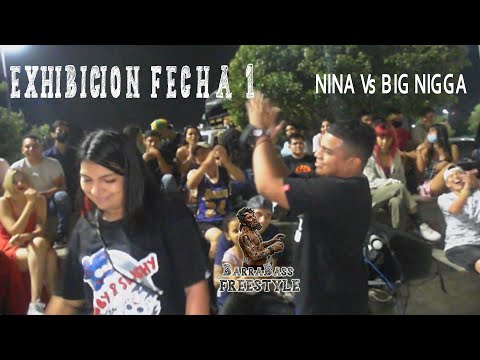 BarraBass Fecha 1 - Nina "Queen of freestyle 2021 Vs Big Nigga (Exhibicion)