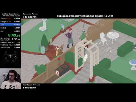 [OLD WR] Untitled Goose Game - All Main Tasks - 15:43