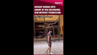 Akshay Kumar Gets Angry At Fan Recording Him Without Permission In London