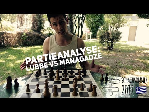 Partieanalyse IM Lubbe - IM Managadze