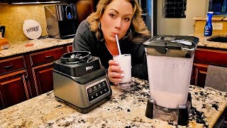 One Button = Perfect Smoothie?! Watch This Ninja Blender Work!