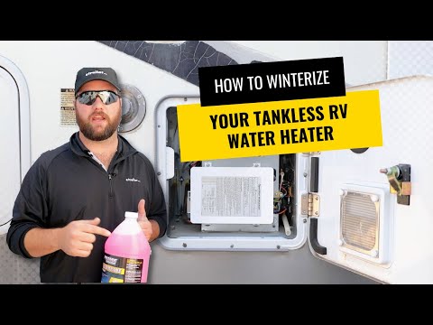 How to Winterize Your Tankless RV Water Heater