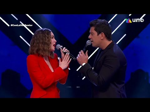 Belinda, Yahir - Me Cuesta Tanto Olvidarte | La voz senior México 2021