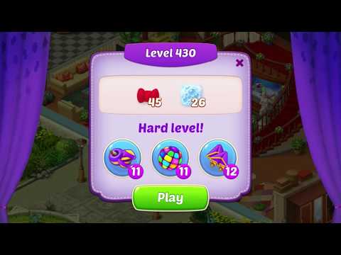 Homescapes Level 430 Hard