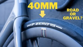 40mm Pirelli PZERO Race TLR: Is this a Road or Gravel Tire?