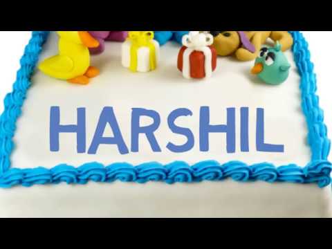 Happy Birthday Harshil