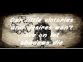 Shadows Die - Black Veil Brides lyrics 