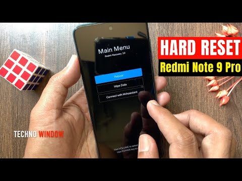 How to Hard Reset Redmi Note 9 Pro