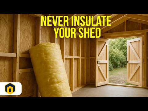 Insulating Your Shed | What Most Homeowners Get Wrong